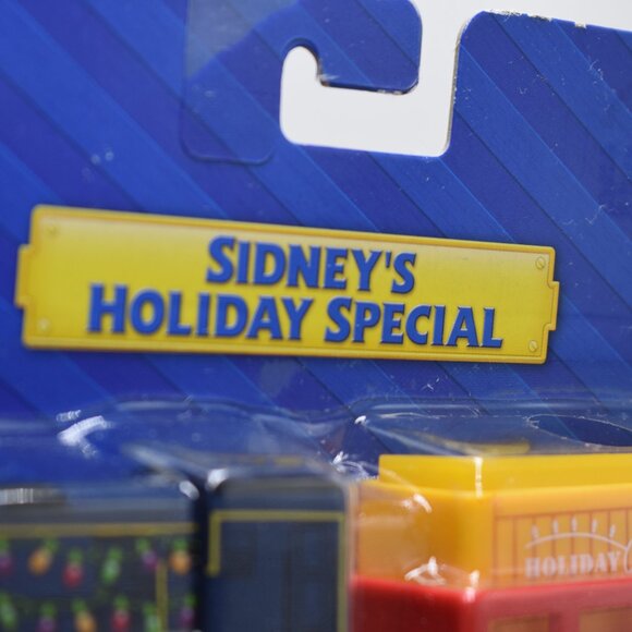 Sidney's Holiday Special Thomas & Friends Wooden Railway Engine Train Sealed New - Picture 7 of 12